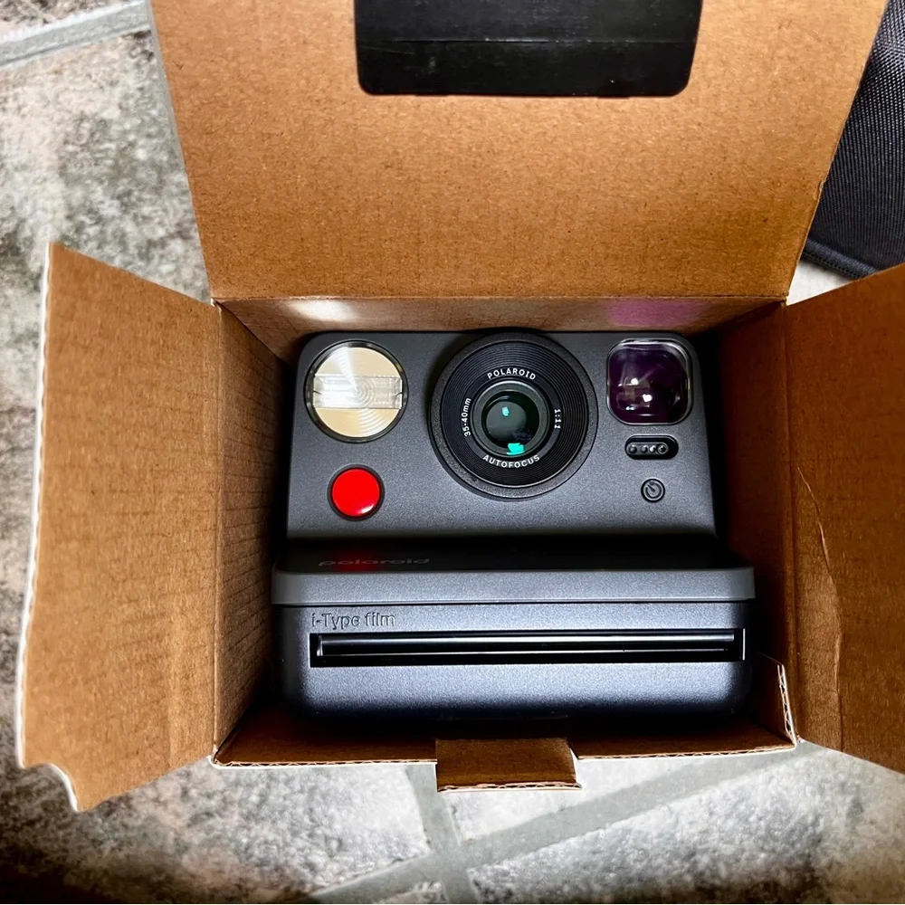 Polaroid Now Instant Camera with Case